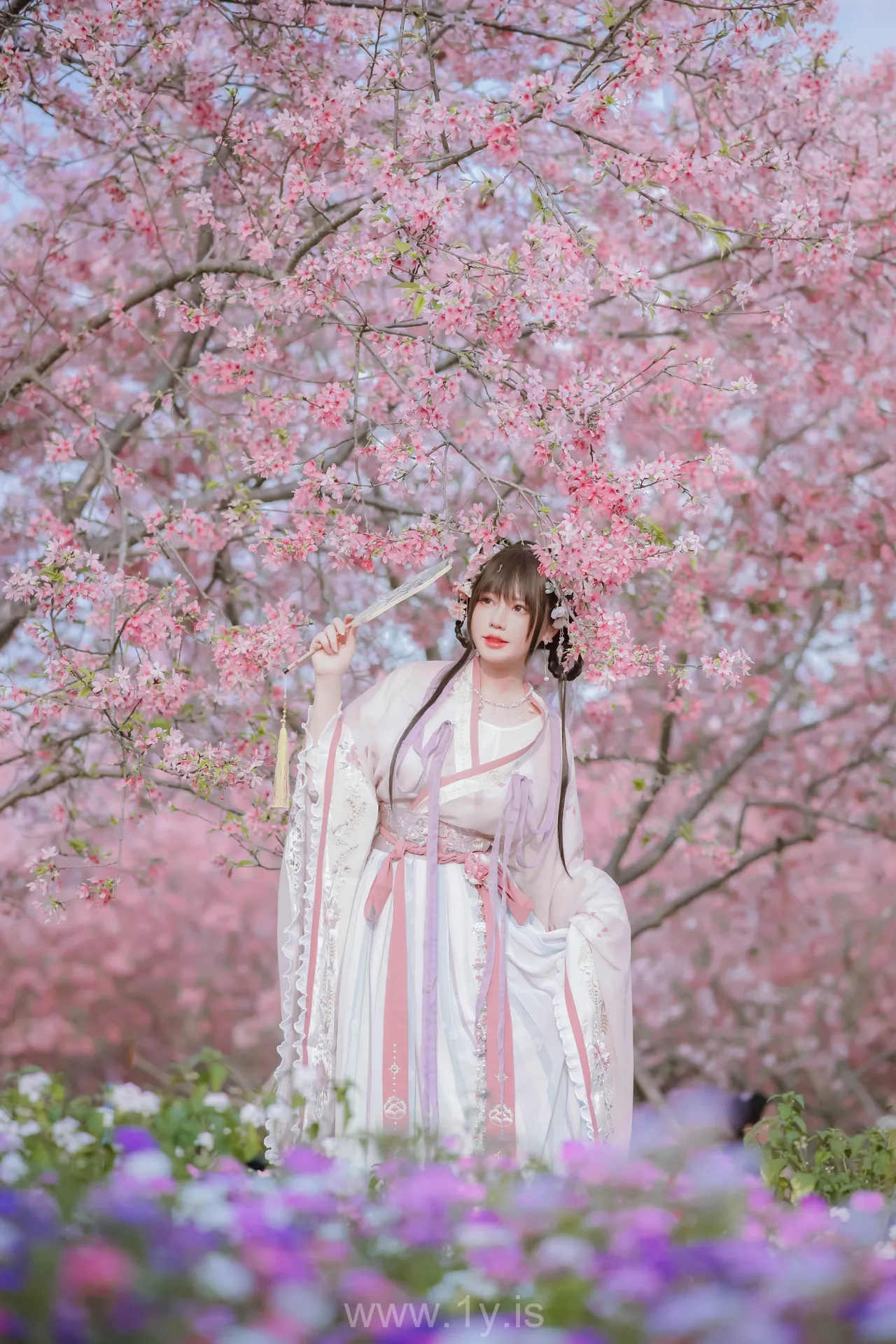 Nyako喵子 NO.036 樱花汉服 花神祈愿